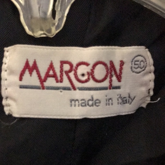 MARGON Women’s Blazer Gray Wool Blend Made in Italy Lined Button Front Size L - Picture 10 of 13